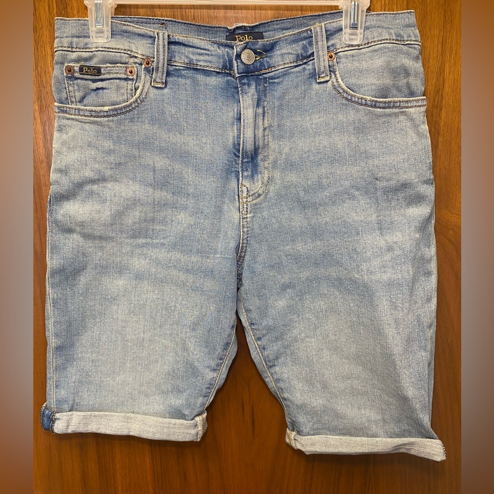 Ralph Lauren Sullivan Slim Stretch Denim Short